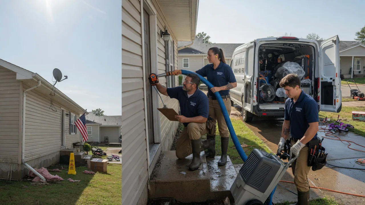 Ceiling Water Damage Restoration in Scott City, KS near me